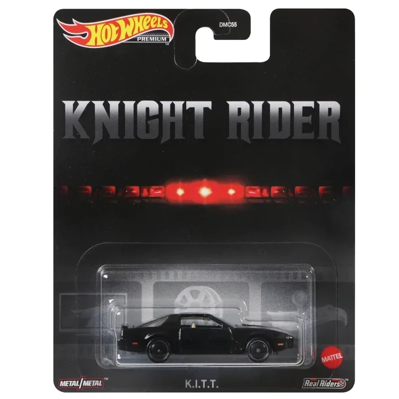 Genuine Hot Wheels Premium Car Retro Entertainment Carro 1/64 Diecast Rick Ship Knight KITT Forza Audi Boys Toys for Children