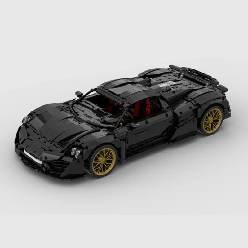 Stadsautomodel Moc Bouwstenen Snelheidskampioen Supercar-Technologie Modulaire Blokken Geschenken Kerstspeelgoed Diy Sets Assemblage