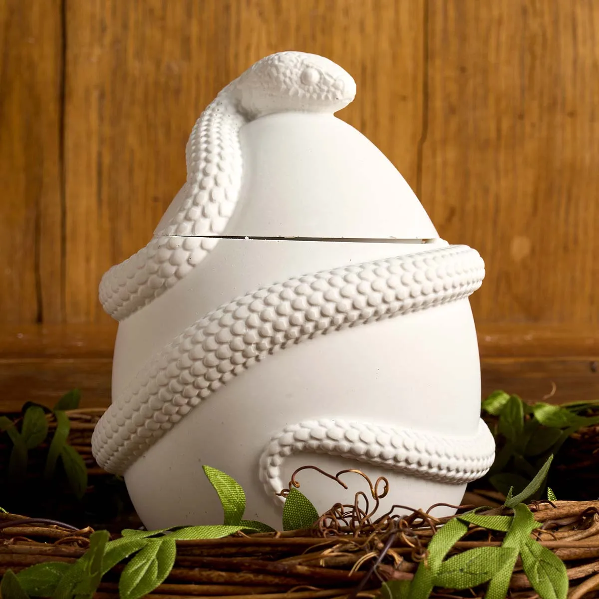 Snake Egg with Lid Candle Jar Silicone Mold DIY Flowerpot Casting Molds Concrete Plster Resin Storage Box Craft Making Supplies