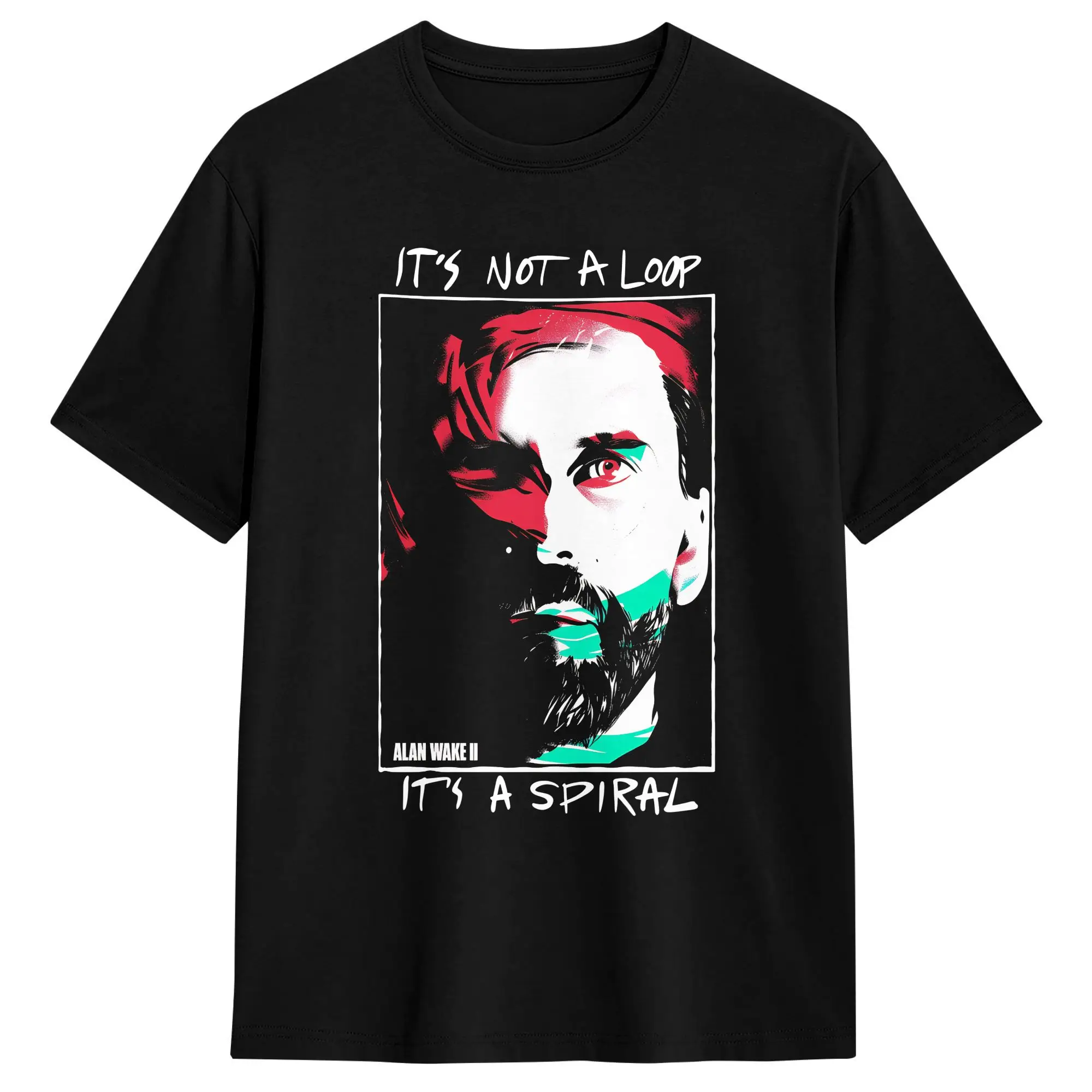 Alan Wake T-Shirt Summer  100 Cotton T Shirts For Man Custom Logo Tshirt Short Sleeve Y2K Basic Top Tees
