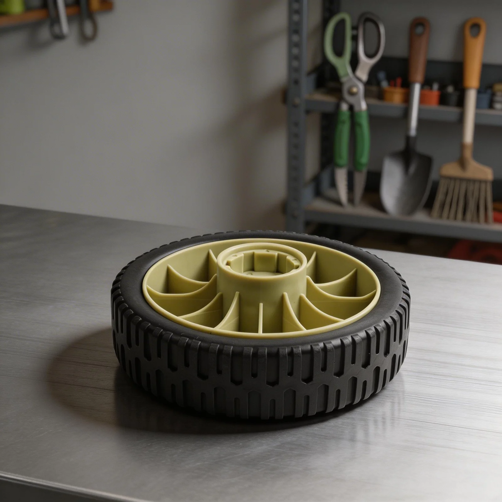 

Wheel Replacement Kit 20CM Front and Rear for Honda Lawn Mowers HR214 HRU214 HRU215 Models Metal and Plastic Build for Longevity