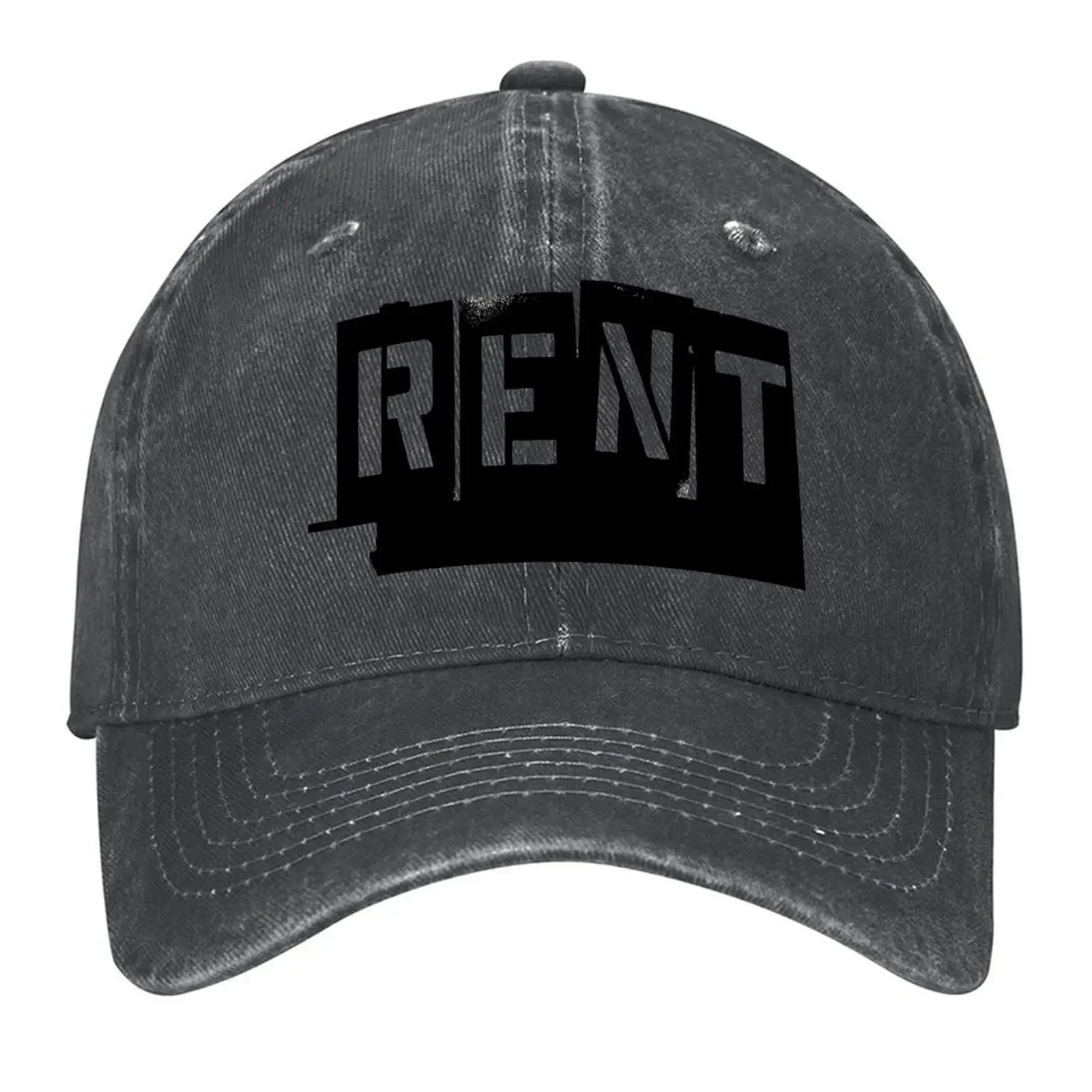 New Rent Logo B&W Baseball Cap Golf Sun Hat For Children Beach Golf Hat Golf Women Men's