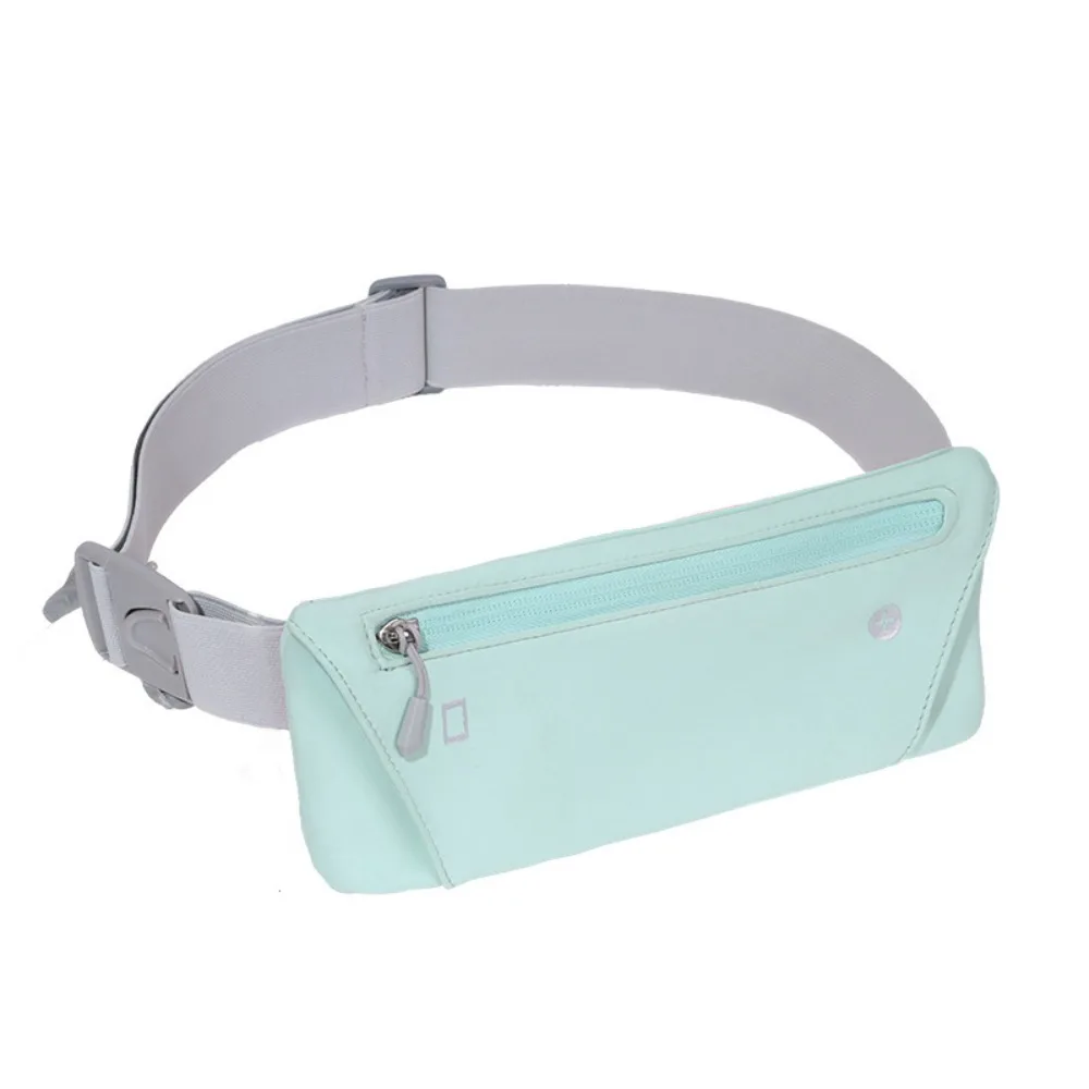Ultra-Thin Sport Mobile Waist Bag Close Fitting Multifunctional Running Waist Bag Large Capacity Storage Sports Phone Bag