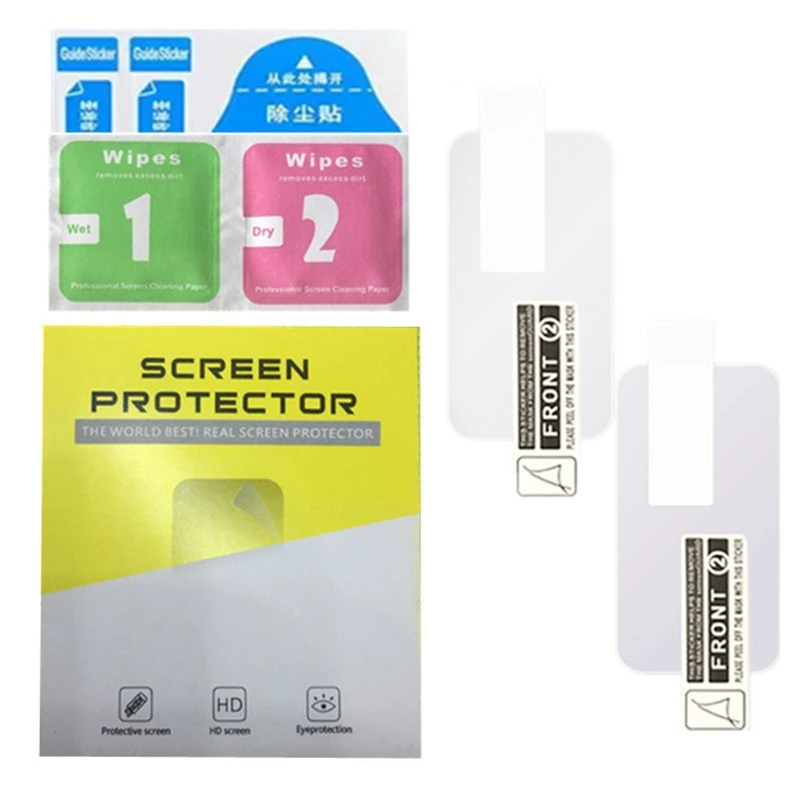 Proteggi schermo curvo completo da 2 pezzi per Huawei Watch Fit 2 vetro temperato per Huawei Fit 2 Smart Watch Wristband pellicola protettiva