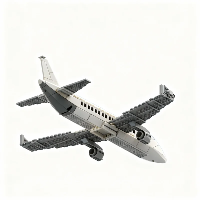311pcs MOC City Airport Airbus Model Building Blocks Christmas Gifts Toys Architecture Assemble DIY Education Creative Idea