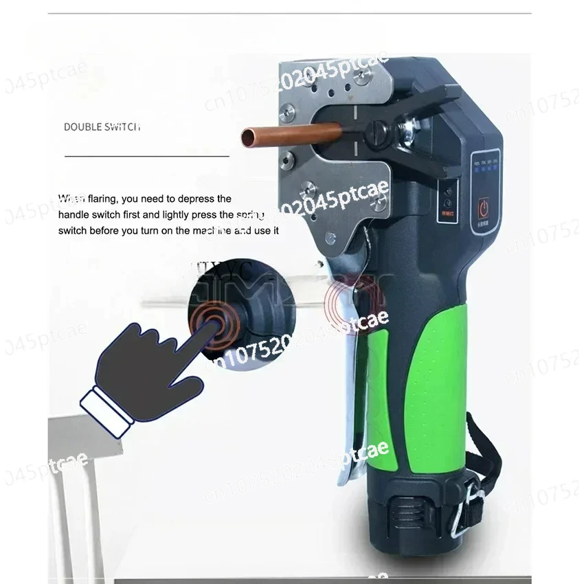 Automatic Lithium Battery Electric Power Copper Tube Flare Tool Air Conditioner Refrigerator Cordless Auto Flare ST-E900A