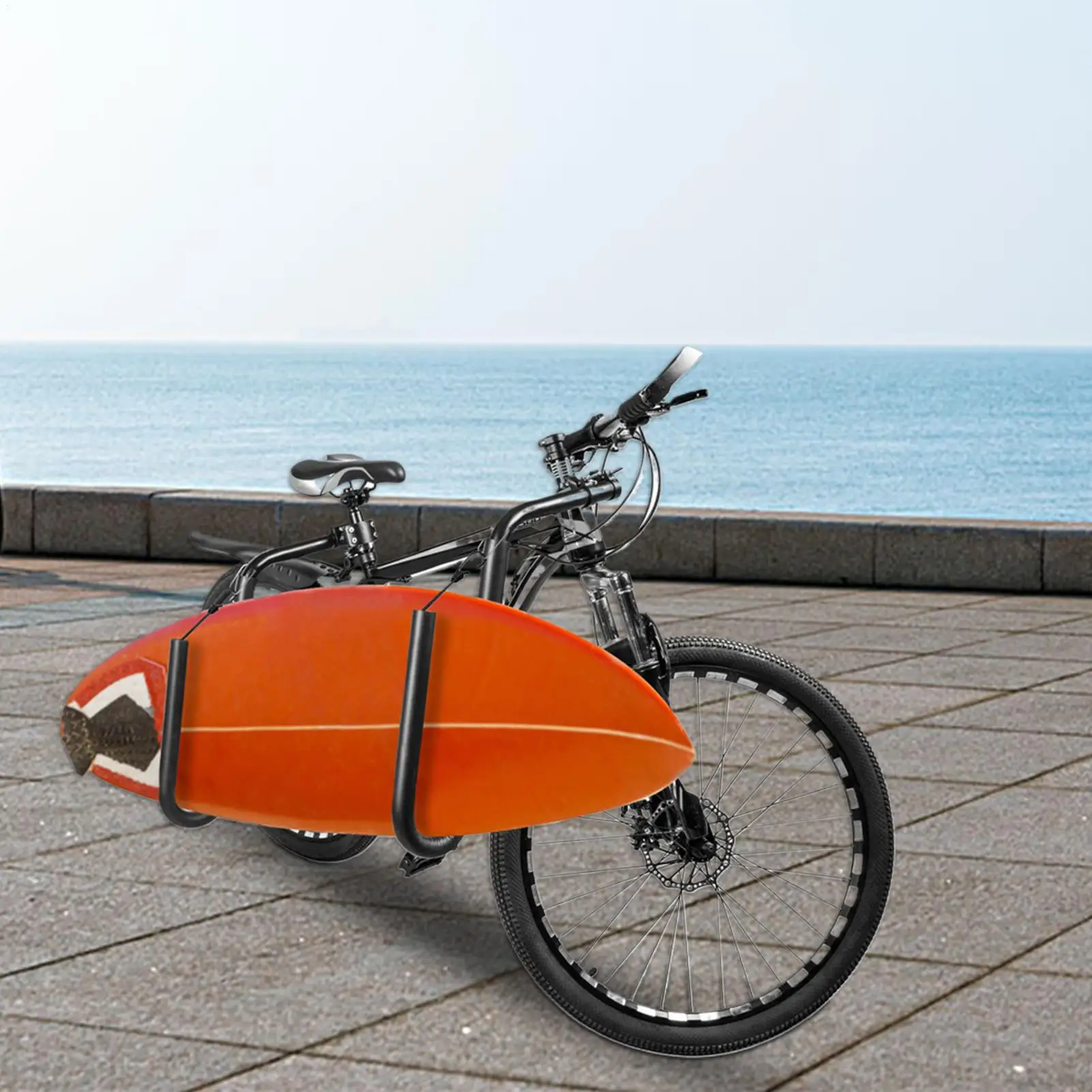 

Surfboard Bike Rack Bicycle Carrier Surfing Holder Easy Installation And Removal Safe Driving Surfboard Racks bracket
