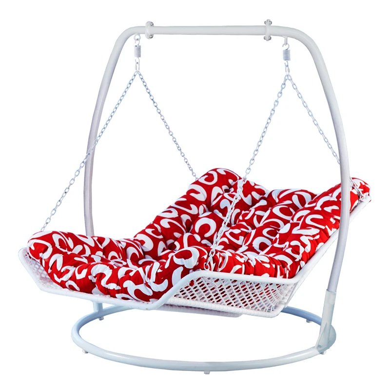 

Rocking Chair Reclining Double Hammock Hammock Woven Rattan Outdoor Swing Hanging Balcony Adult Metal Design