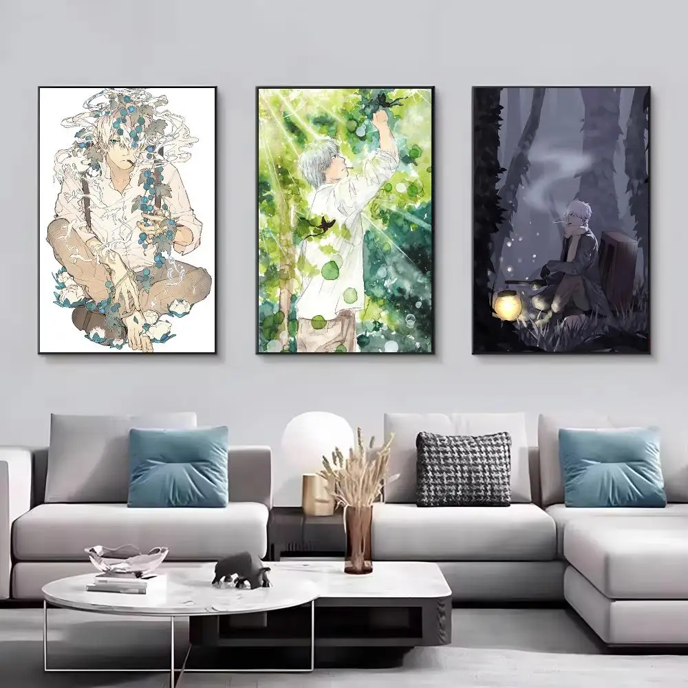 M-Mushishi-i Poster Wall Art Print, Aesthetic Room Decor, Modern Home Decor, Removable Print view 6