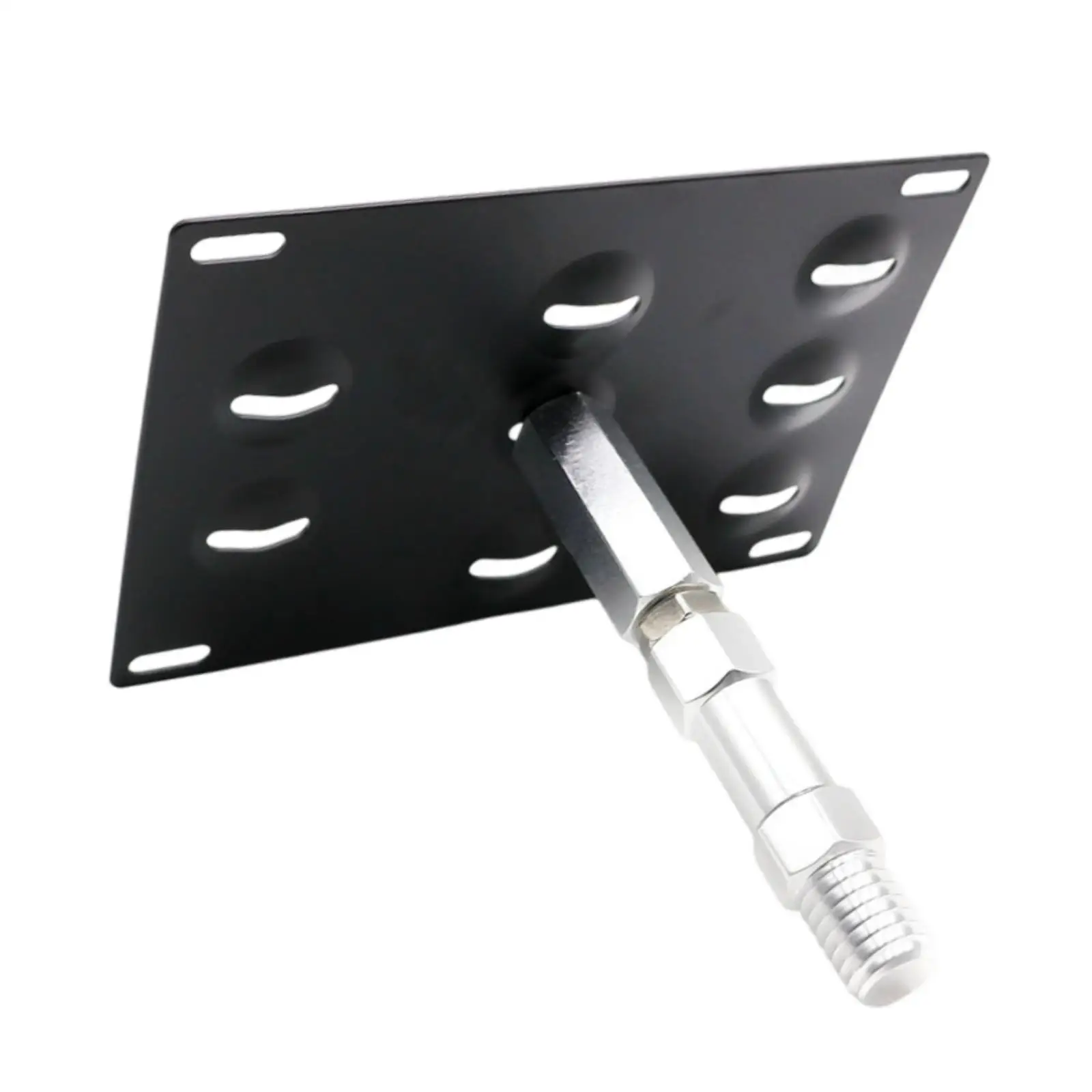 

Adjustable Tow Hook License Plate Holder Aluminum Bracket Car Modification Plate Frame for European Standard for bmw and MINI