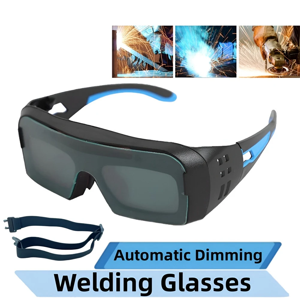 Automatic Dimming Welding Glasses Arc Welding Solar Goggles Anti-Glare Glasses Tools For Welders Automatic Dimming