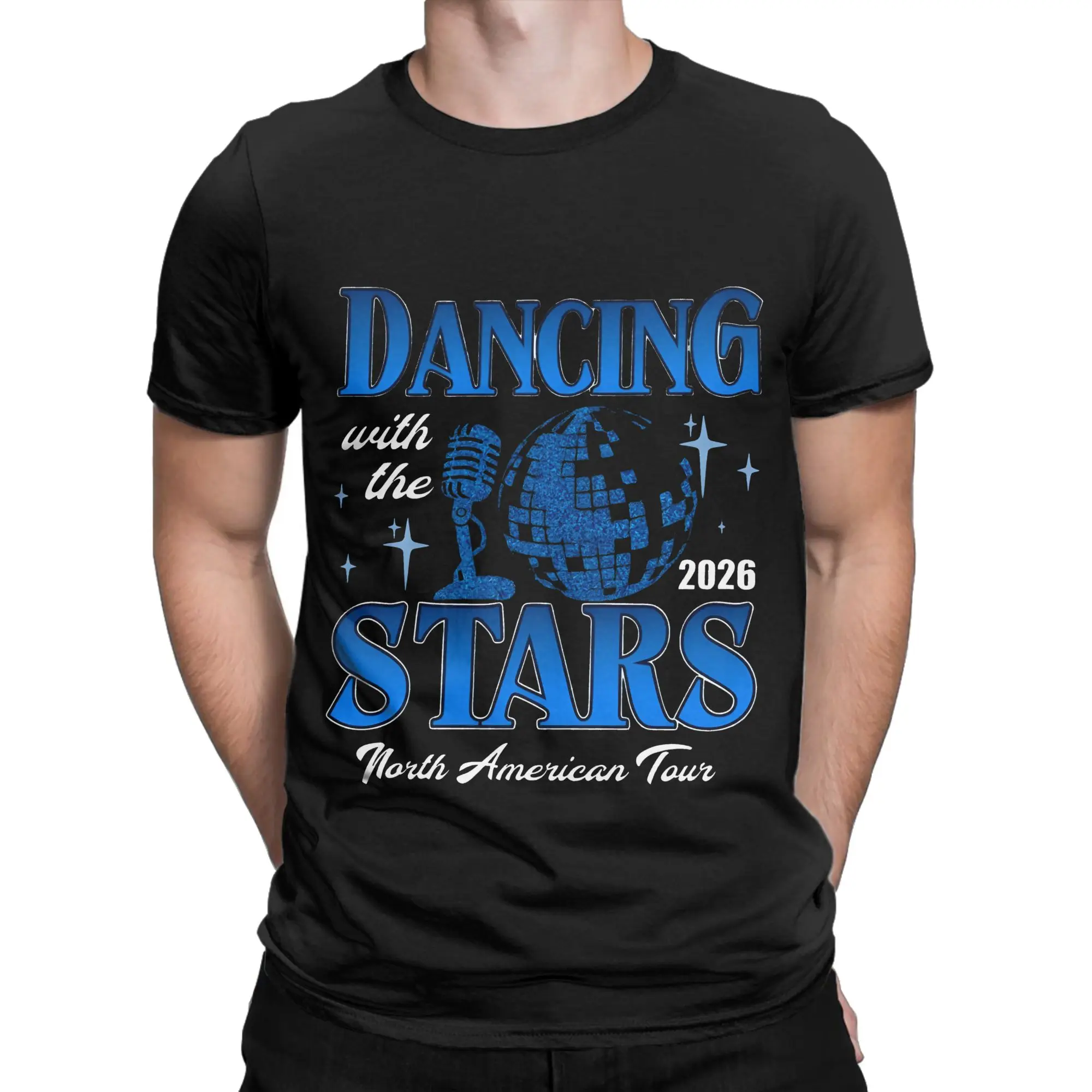Men Women Fashion Dancing With The Stars North American Tour 2026  Tee T Shirt Pure Cotton  T-shirts Clothing