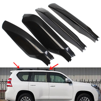 4PCS/set Roof Rack Rail End Cover Shell Replace for Toyota Land Cruiser Prado 150 FJ150 2010-2015 2016 2017 2018 Car Accessories