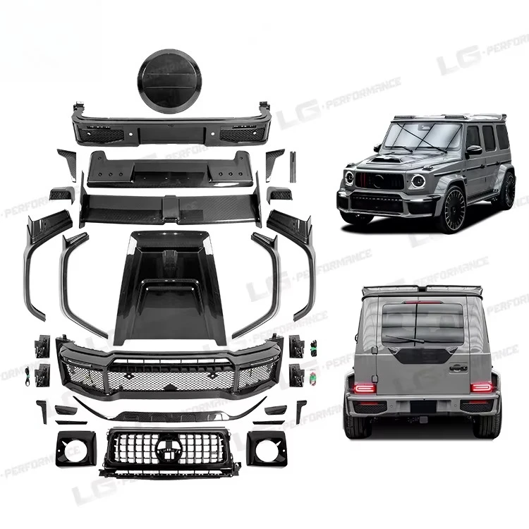 2025 Dry Carbon Fiber Bodykit for Mercedes-BENZ G-Class W465 G350 G450D G500 G63 Upgrade to B Style Car Body Kits