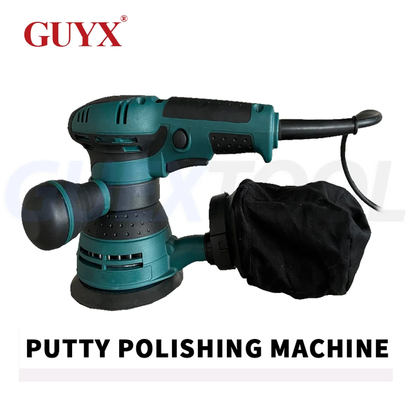 220V Sandpaper Polishing Machine Speed Control Grinding Machine 125MM Paint Wall Putty Polishing Machine Ground Sanding Machine