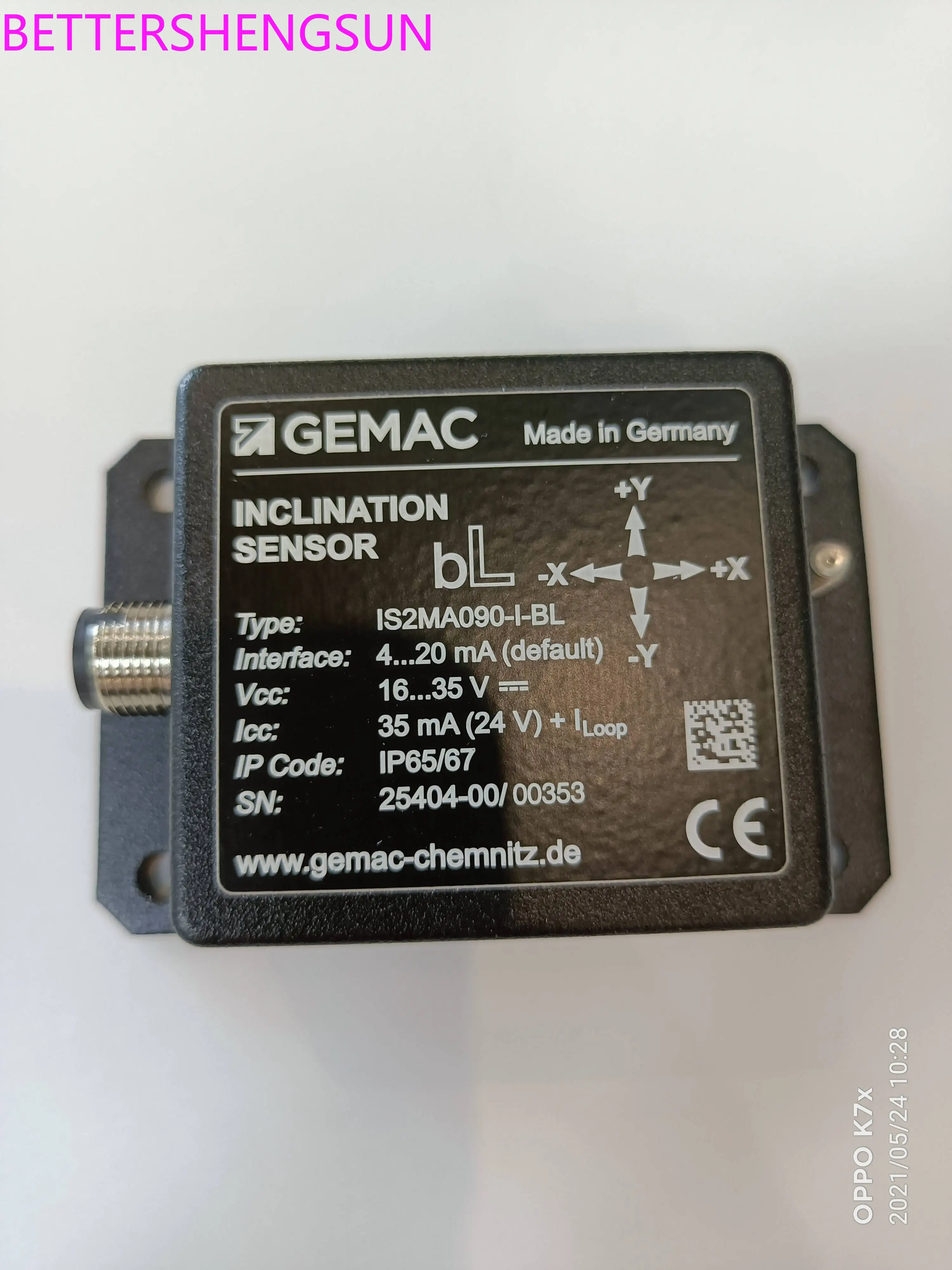 

360 inclinometer IS1MA360-I-BL PR-25400-00