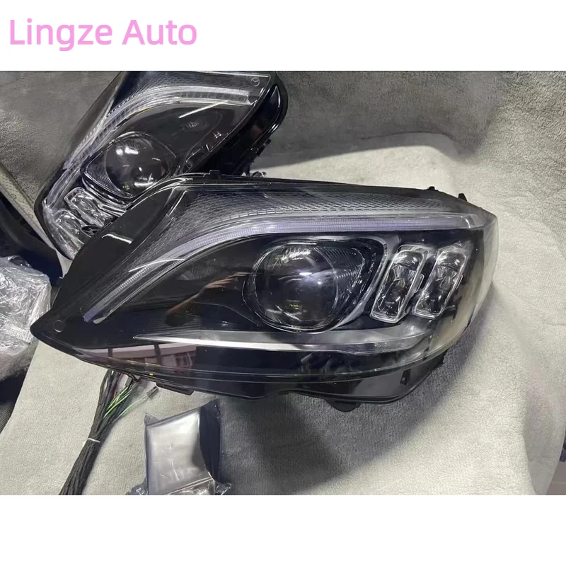 

Fit For Mercedes-Benz C Headlight 2019-2023 C-Class W205 Multibeam LED Headlamp Plug And Play Upgrade And Modification