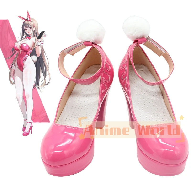 

Goddess of Victory: Nikke Viper Bunny Girl Cosplay Shoes Halloween Carnival Boots Custom Made