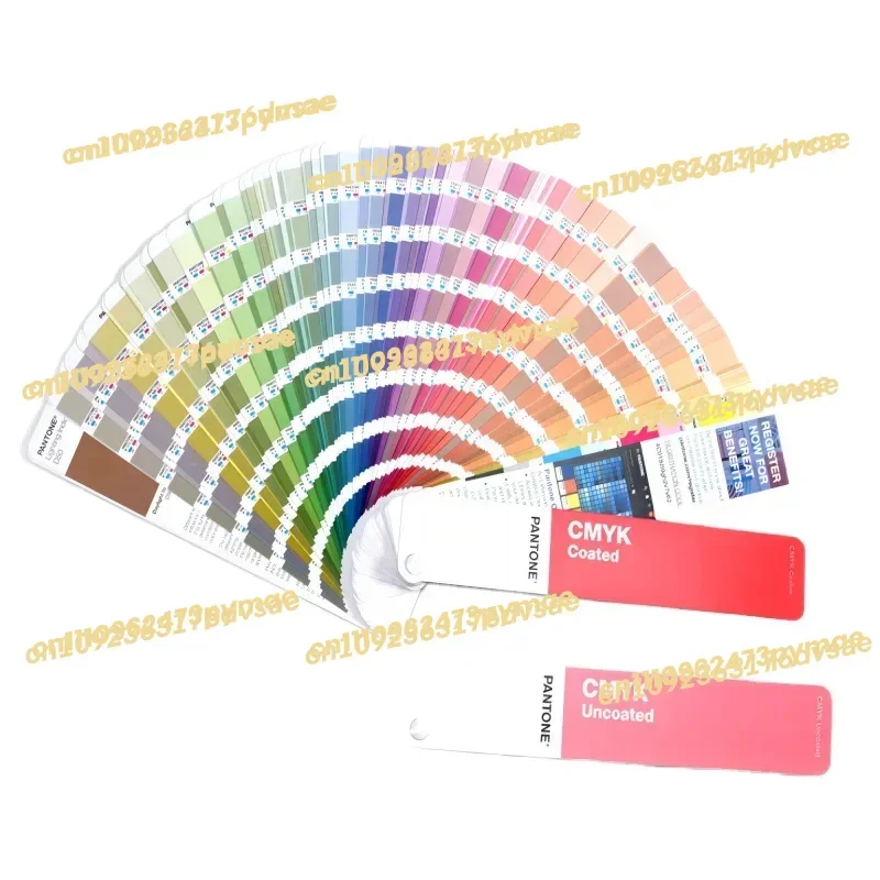 NEW CMYK COLOR GUIDE SET - COATED & UNCOATED  PANTONE GP5101C