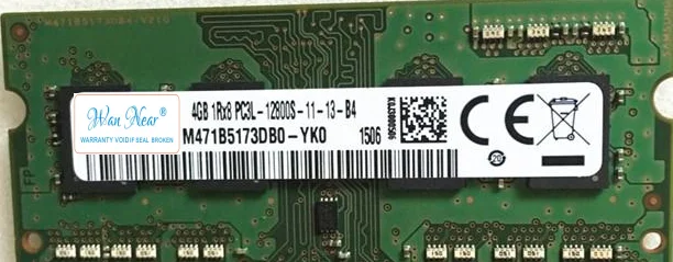 

For 4GB 1600 1Rx8 PC3L-12800S DDR3L M471B5173DBO-YKO