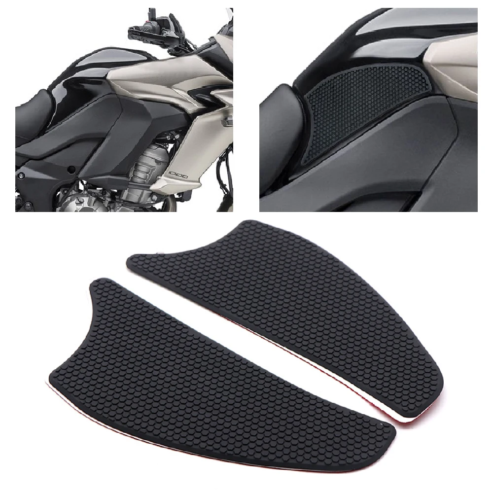 Fits for Kawasaki Versys 1100 1000 SE LT ABS 2015-2025 Motorcycle Tank Pad FuelTank Side Knee Grips Traction Anti Slip Pads Set