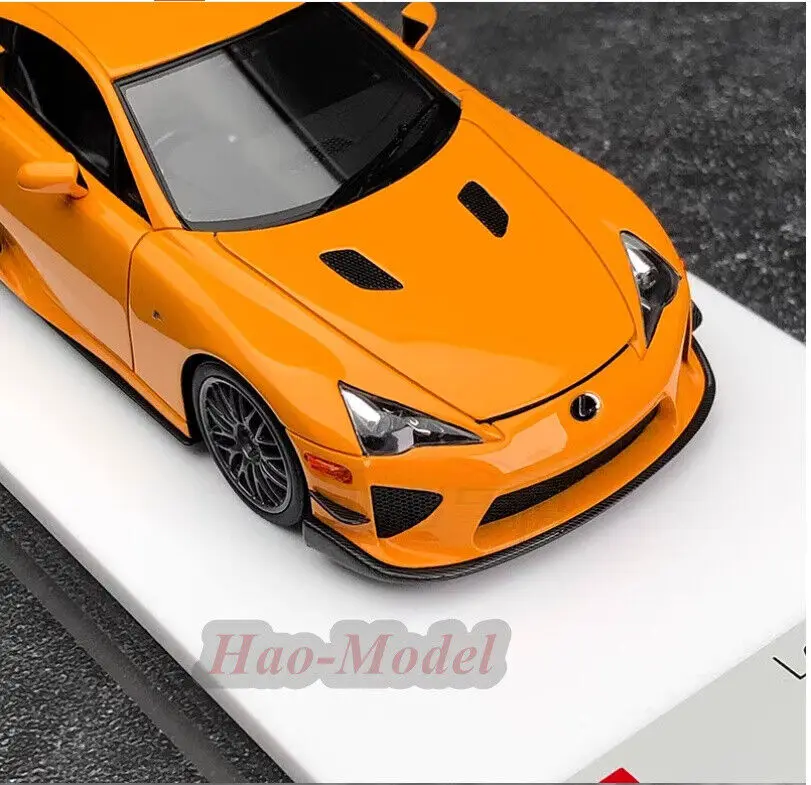 レジン化粧車モデルMu Lexus Lfa 2010,限定,ダイキャストメタル,シミュレーション玩具,誕生日プレゼント,趣味,展示コレクション,1:43