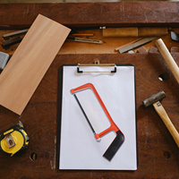 Mini Hand Saw 6 Inch Lightweight Aluminum Alloy Woodworking Coping Scroll Saw Efficient Wood Cutting Tool Hand Tools