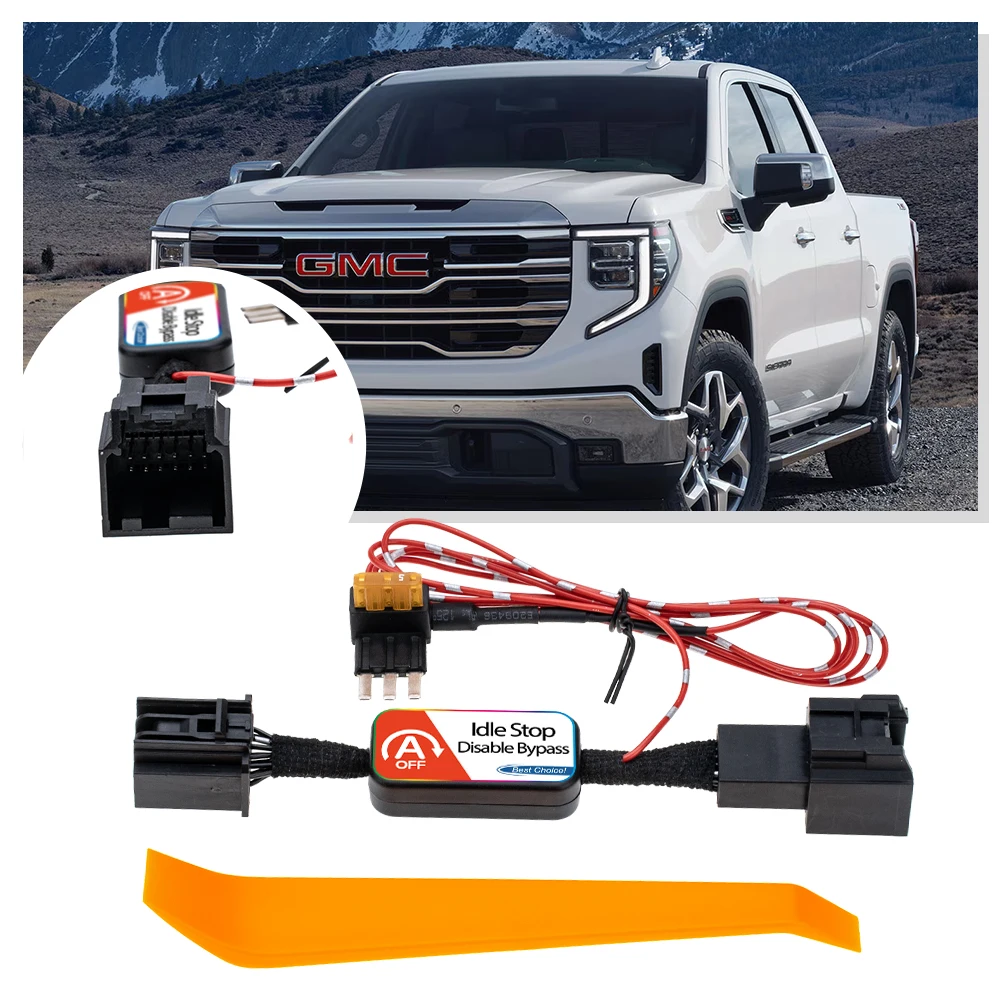 

For GMC Sierra Chevrolet Silverado 1500 Refreshed 2022-2025 Auto Start Stop system Engine Off Device Auto Stop Canceller