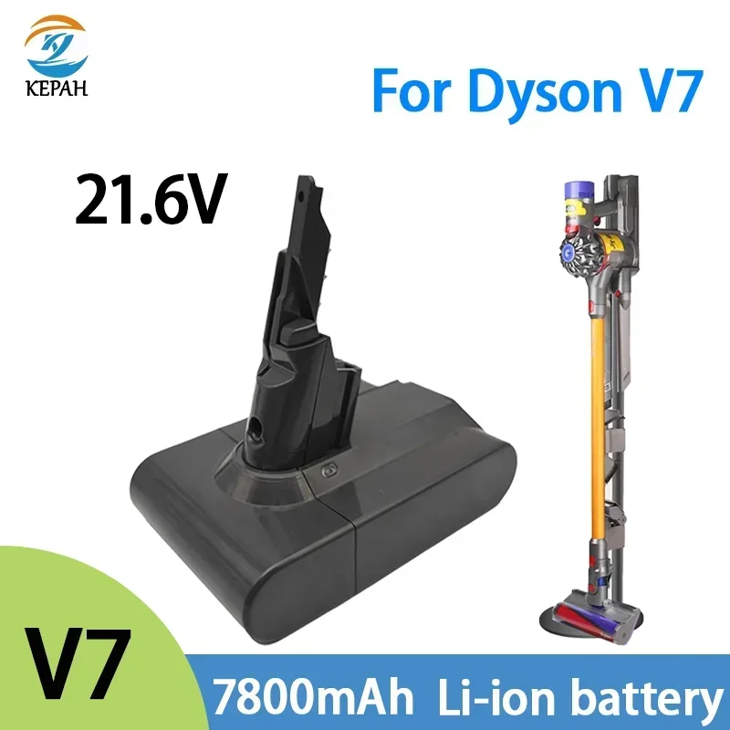 

Новый аккумулятор 12800 мАч, подходит для Dyson V7 SV11, аккумулятор Absolute Animal Fleece, аккумулятор V7SV11, аккумулятор для ручного пылесоса