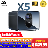 Formovie Fengmi X5 4K DLP Laser Projector Master 4500 Anis Lumens Cinema Grade Home Beamer ALPD 2450CVIA Lumens Home Theater