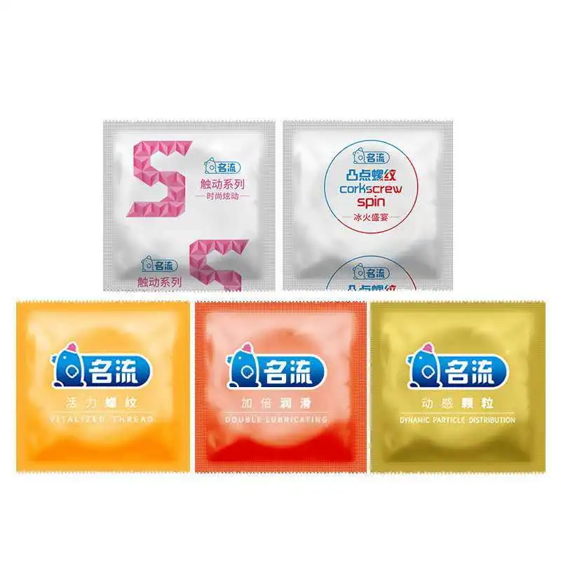 Mingliu Condoms 002 Ultra Thin Natural Latex 30 Pcs Lubricated Smooth Long-lasting for Men Adult Intimate Sex Product