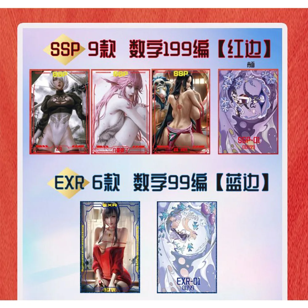 Goddess Age Story Series Collection Cards Anime Games Charming and Attractive Girl Limited Edition SSP Cards Kids Festival Gifts