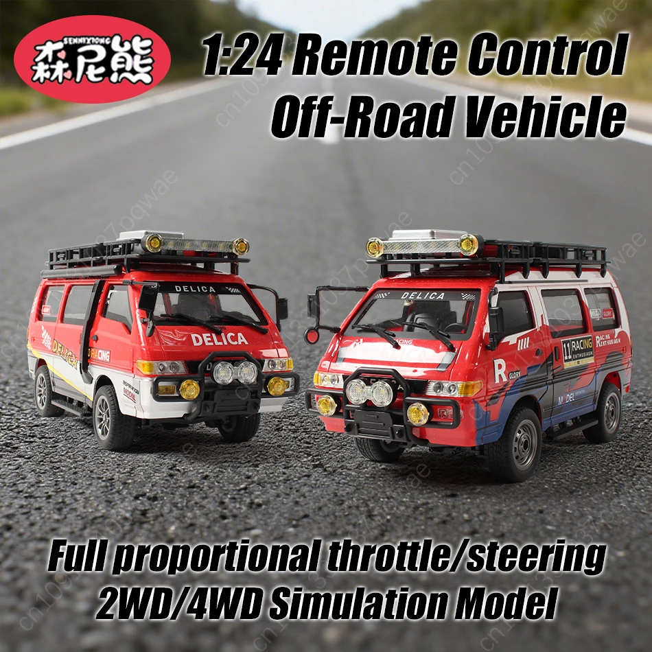 

SENNIXIONG 1:24 Классический внедорожник с дистанционным управлением, коммерческая модель автомобиля, RC MPV RTR Speed Drift Van, альпинистский грузовик, игрушка в подарок