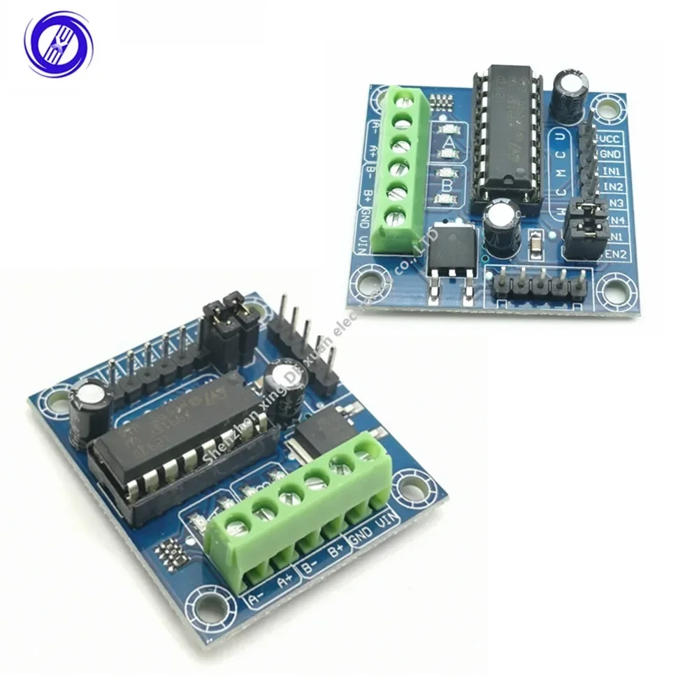 Papan ekspansi pelindung Drive Motor 4 saluran Mini modul L293D modul arus tegangan tinggi UNTUK Arduino untuk UNO MEGA 2560