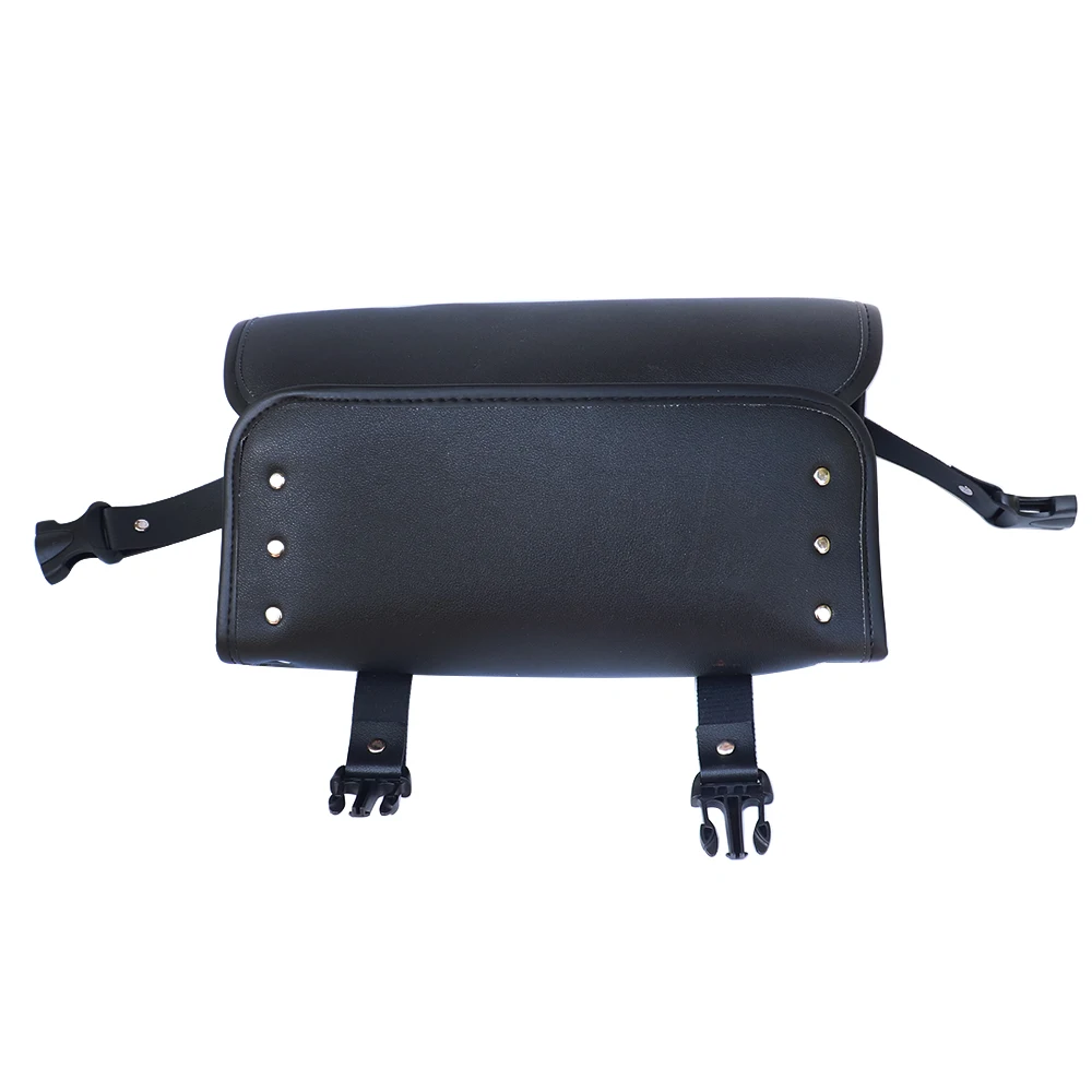 1pcs Motorbike Mini Retro Synthetic Front Forks Tool Bag Luggage SaddleBag Universal For Motorcycle Harley Honda Yamaha