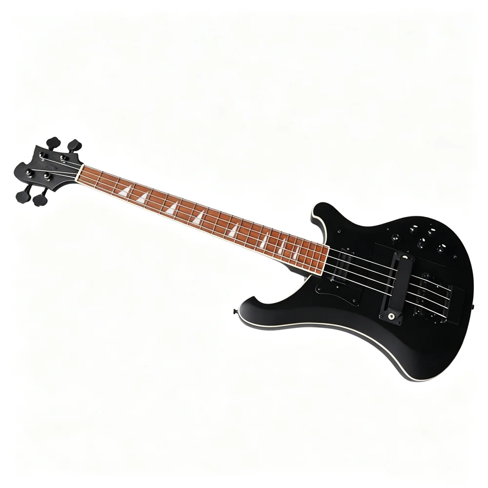 4 Strings Electric Bass Guitar With Rosewood Fretboard Black Hardware Customization Service