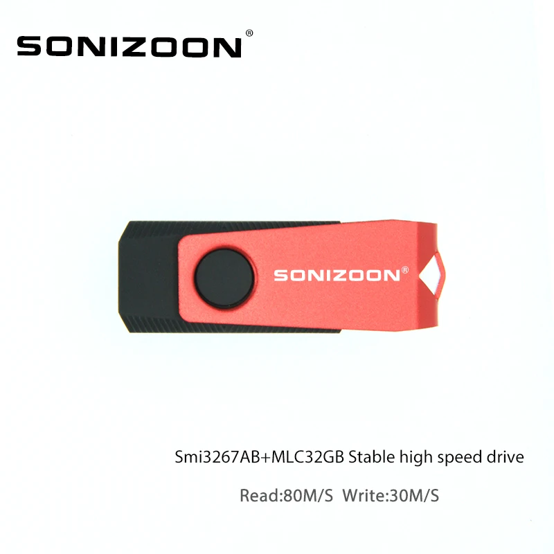 Sonizoon-usb 3.08ドライブ,高速,パーソナライズ,128gb,16gb,32gb,64gb,3.0gbメモリサポート