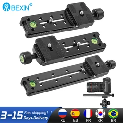 Lengthen Nodal Slide Double Dovetails Macro Rail RRS long Quick Release Plate Clamp Adapter For Arca swiss Macro Panoramic shoot