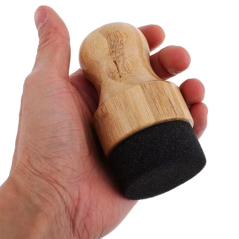 

2Sets Wood Oil Wax Applicator Bamboo Design Sponge Tip for Countertop Butcher Block Cutting Board Chopping Board Mineral Oil