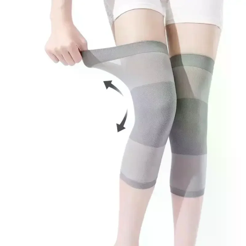 Summer Thin Knit Knee Pads Ultra-thin Breathable Kneepad Support Air Conditioned Room Invisible Knee Protector