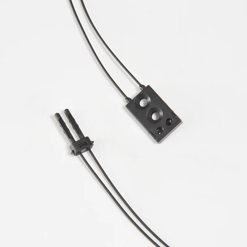 Sensor Serat Optik FUWEI FW-38U Output Sensor Otomatis Penguat Serat Optik Digital Sensor Reflektif Serat Optik Sudut Kanan