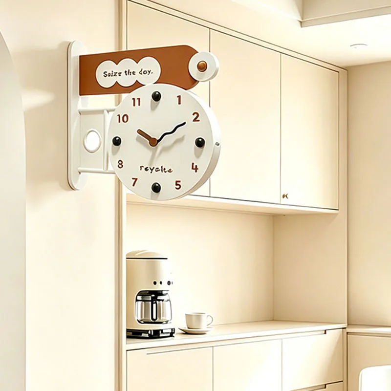 Fashion Design Clock Wall Restaurant Creative Bedrooms Modern Luxury Wall Watch Living Room Horloge Murale Ornaments Home Decor