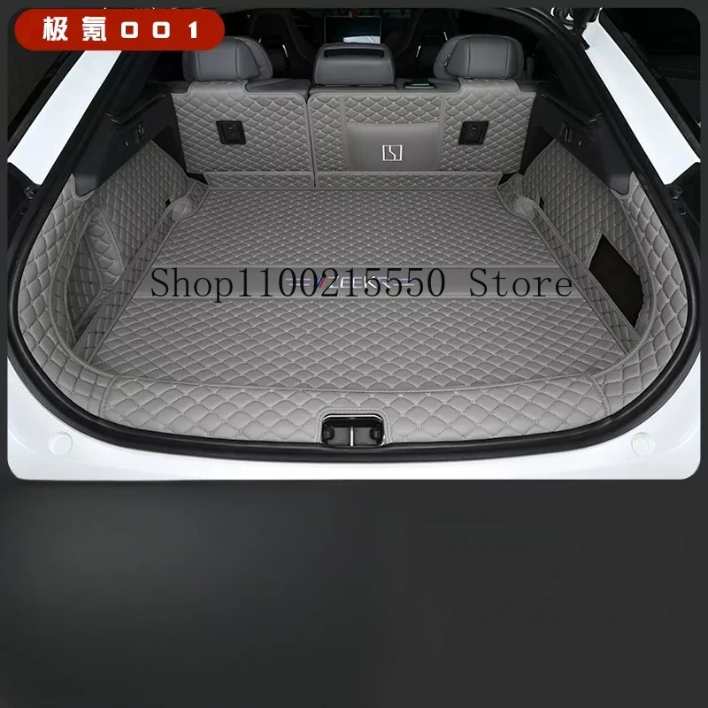 

Задний багажник автомобиля, коврик для багажника, поднос для задней багажника, чехол для багажа, защитная накладка, аксессуары для ZEEKR 001 2022 2023