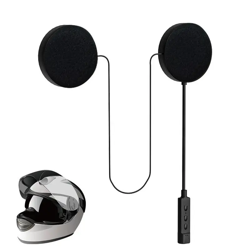 

Motorcycle Headset Speakers Stereo Bluetooths Hands Free Cycling Essentials for Bicycle Cycling Motorcycle Commuting Delivery