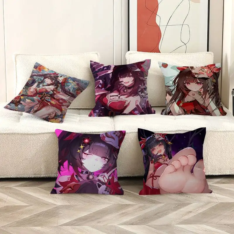 

Подушки декоративные Honkai Star Rail S-Sparkle с персонализированным изображением и надписью, для дома, подарки, 45x45 см