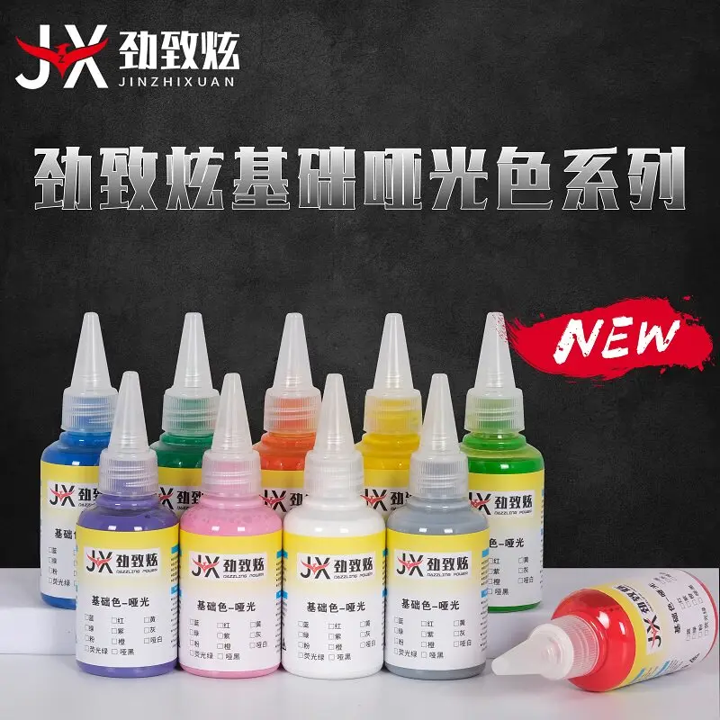 Matte Paint Basic Matte Color System Pre Mixed Paint Without Dilution Handmade GK Model Production Spraying