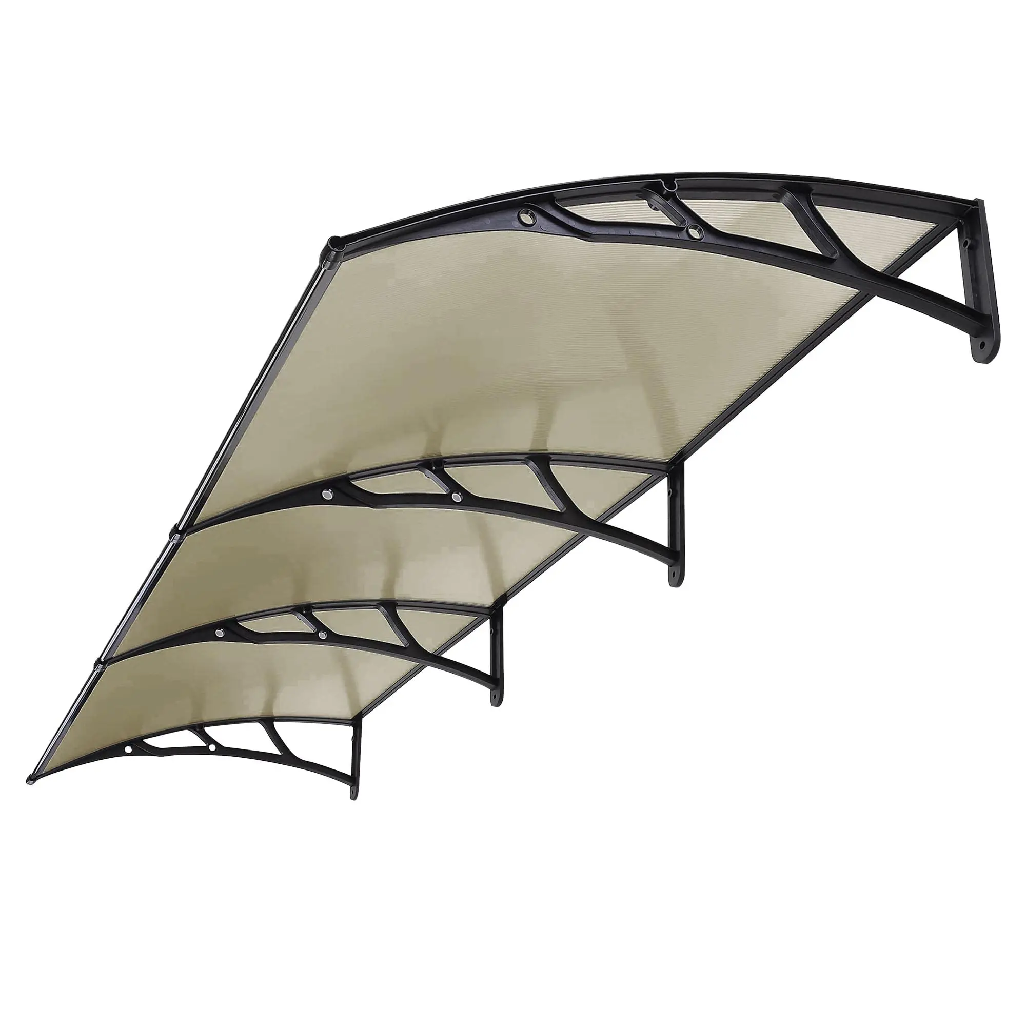 Patio Front  Sale Polycarbonate Coated For protection Door Window sun rain Shades Canopy shelter Awnings