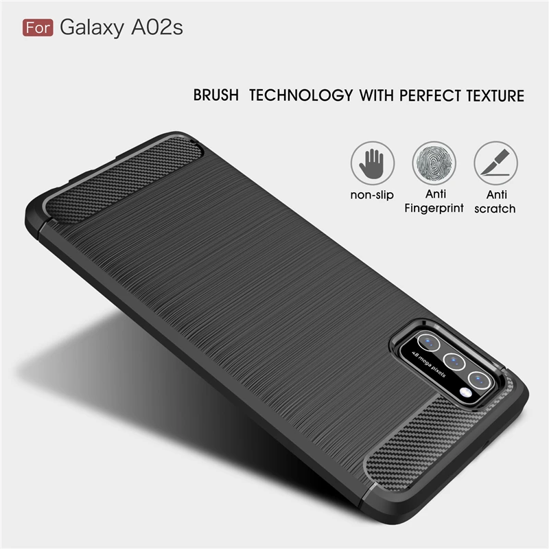 For Cover Samsung Galaxy A02S Case For Samsung A02S TPU Armor Bumper Phone Cover For Samsung A11 A31 A41 A71 A51 A12 A02S Fundas