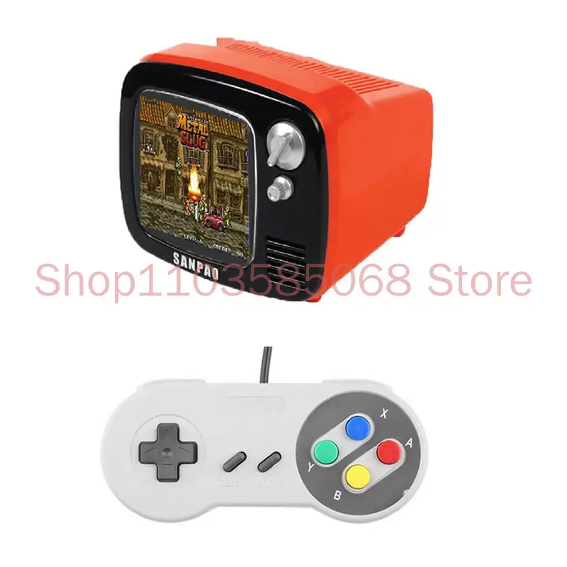 

Retro 3.5-inch IPS Screen Smart Mini TV With Remote Control WiFi Internet, Play Games And Watch TV Programs Android System