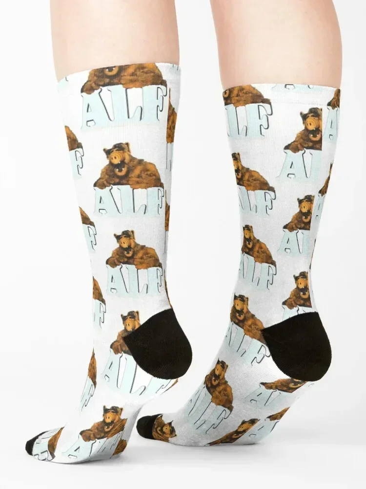 Alf - Gordon Shumway - TV Sitcoms Socks anti slip football winter gifts summer Toe sports Men's Socks Women's